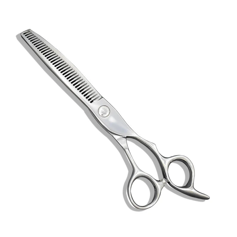 High Quality Hot Selling Wholesale A4-7035CT Japan 440C Pet Grooming Thinning Shears Curved Blade Scissors