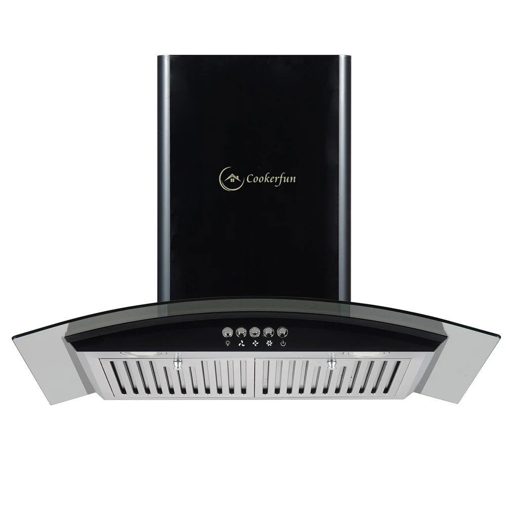 Большой поток воздуха 600 мм ультратонкая вытяжная вытяжка Nexstyle с сенсорным выключателем кухонная вытяжка для дымохода