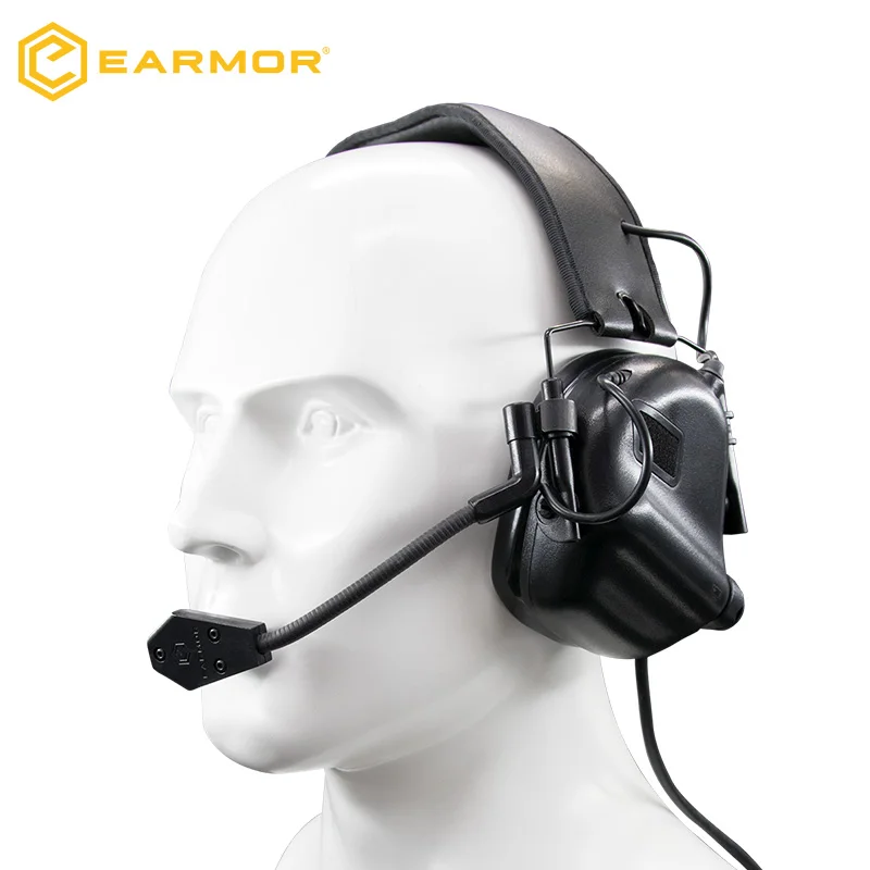 Лучшие продажи OPSMEN earmor M32 активного шумоподавления Тактическая защита ушей стрельба электронных наушник с микрофоном