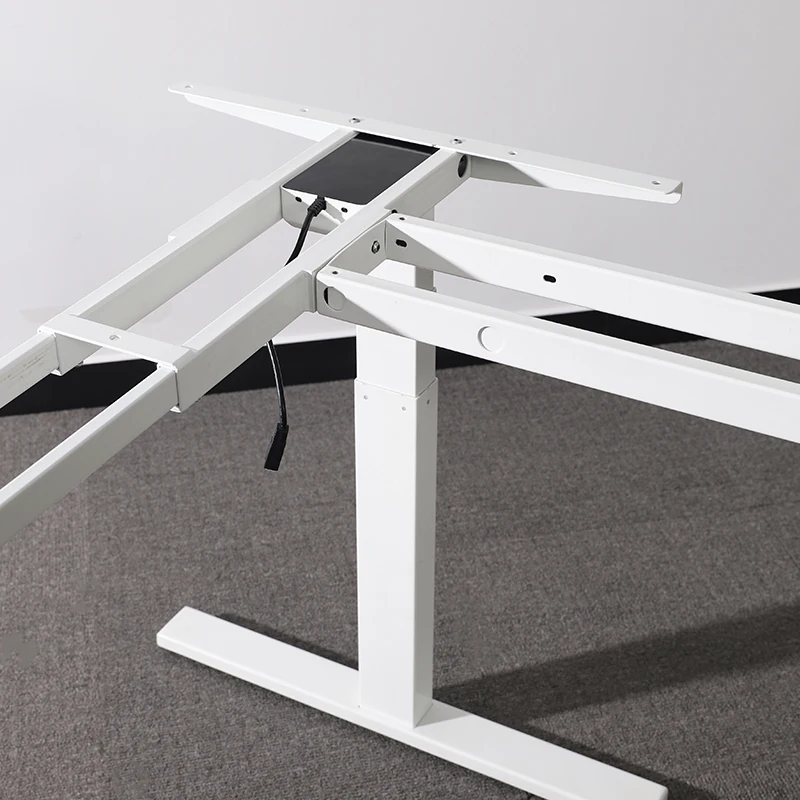Office Table Leg Double Motor Electric Furniture Height Adjustable Computer Sit Standing Desk