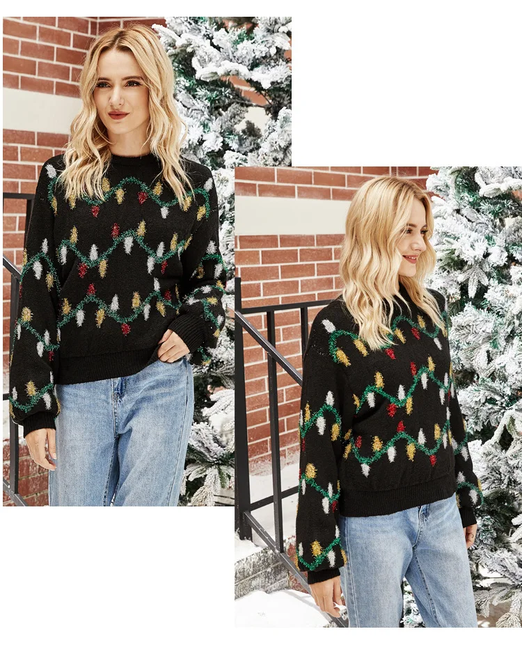 Ebay Hit Christmas Sweater With Lights Decorated Christmas Jumpers In Stock Sweater