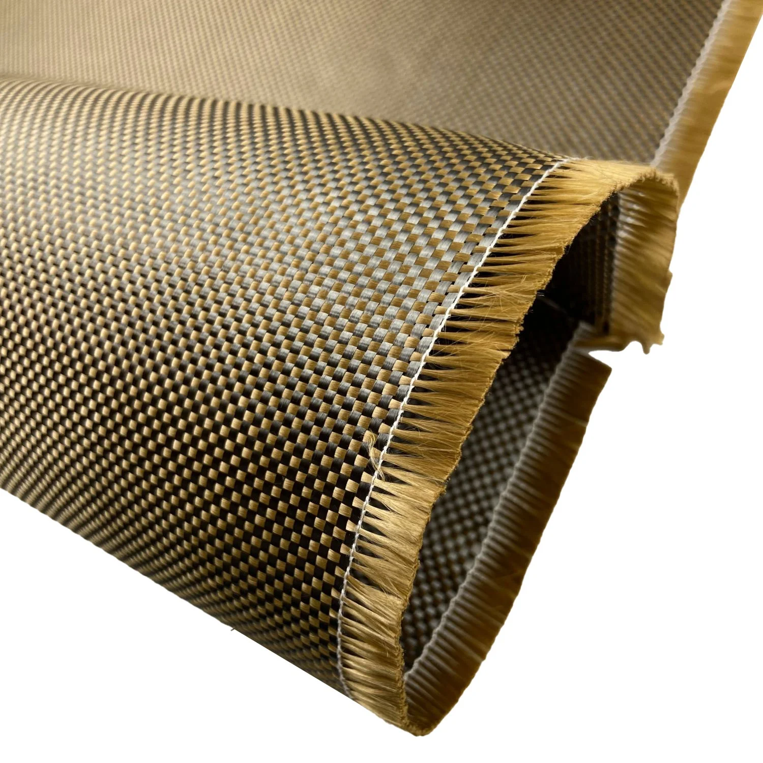 Plain Weave Carbon PBO Fiber Hybrid Fabric Roll