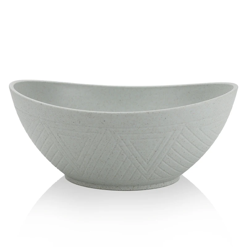 Cheap Reusable Kitchen Eco Friendly Plastic Wheat Straw Food Salad Rice Soup Bowl Plastic Bowl