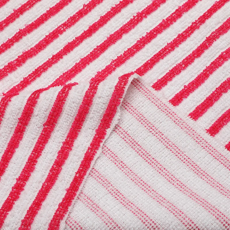 Factory Wholesale Striped Kantler Plastic Wire Soft Skin Friendly Microfiber Cleaning Ultra-Fine Fiber Cloth