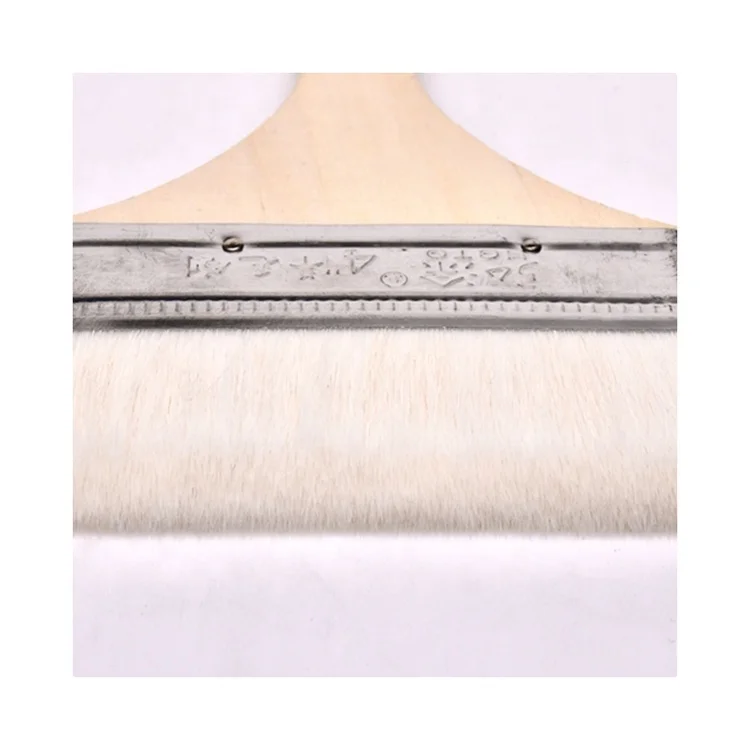 Home Painting Professional Painters 2 inch Angular Polyester Laser Engraved Wooden Handle Paint Brush