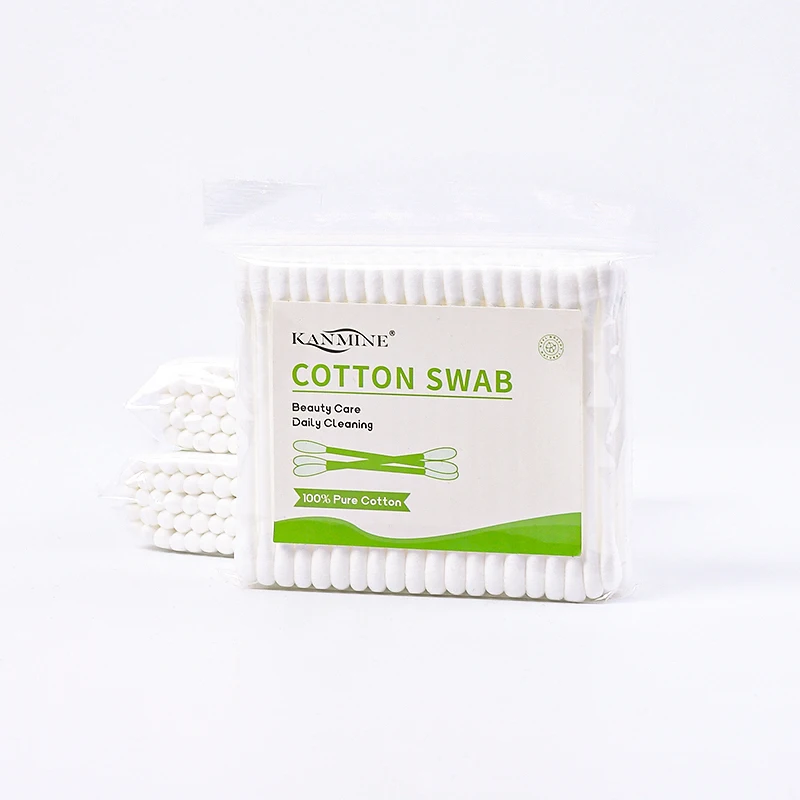 New design private label cotton buds make up swab makeup qtips