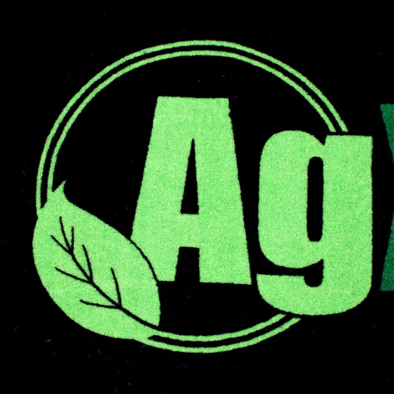 Heavy Duty custom pvc door mats with logo Nitrile Rubber car mats logo with Cleats 3d Floor Mats for Home