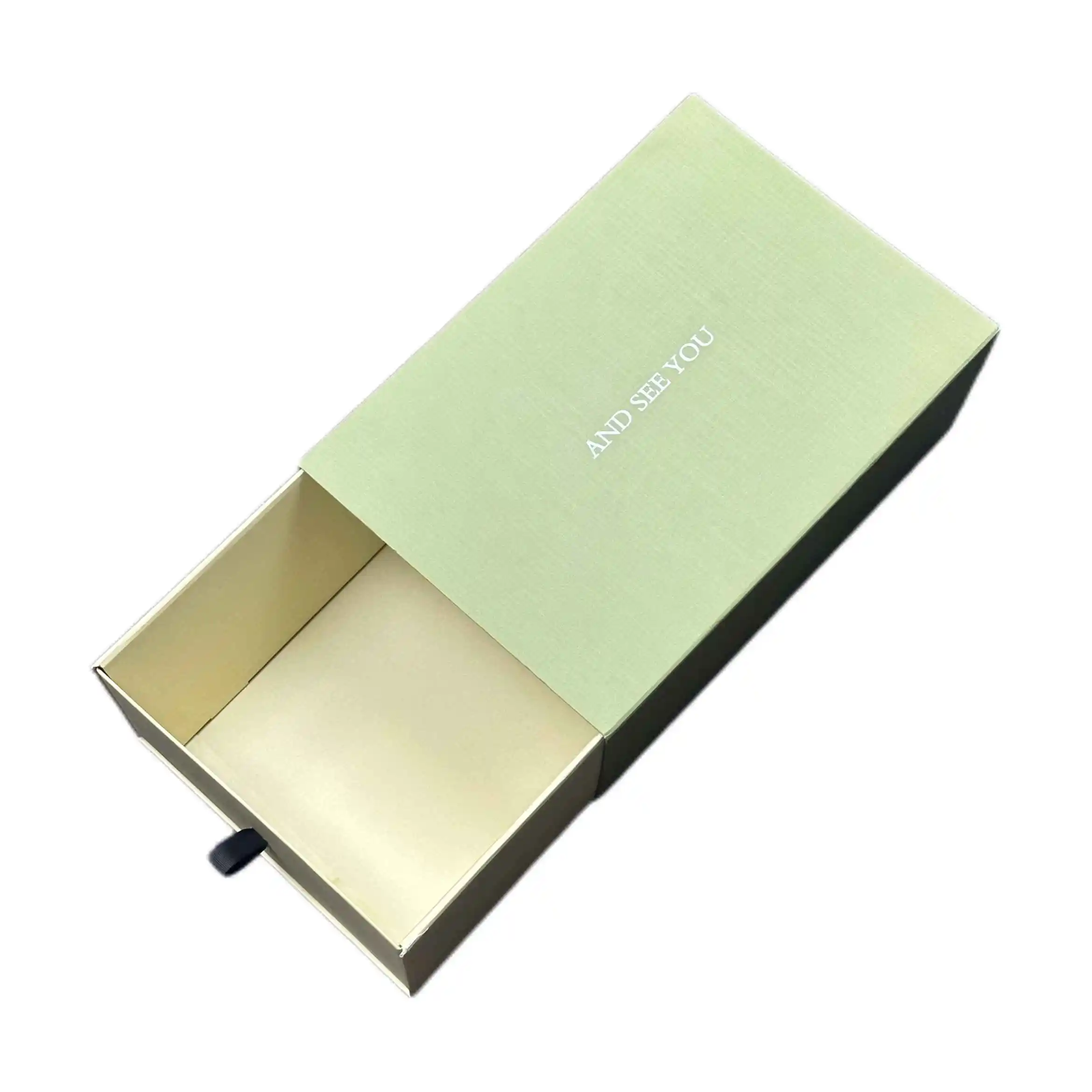Manufacturer custom LOGO pattern high-end folding box light luxury gift packaging box