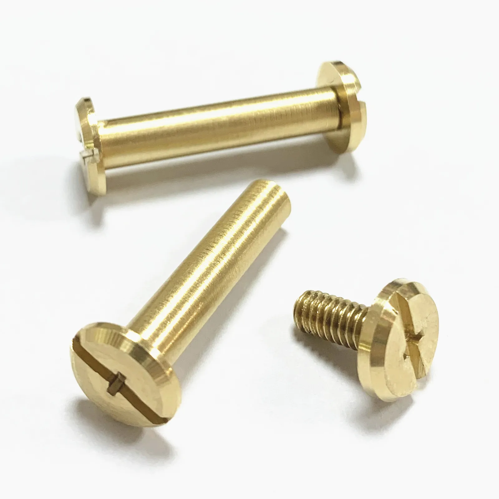 Customized M3 M4 M5 M6 Male Female Blind Post Screw Brass Stainless Steel Chicago Screws