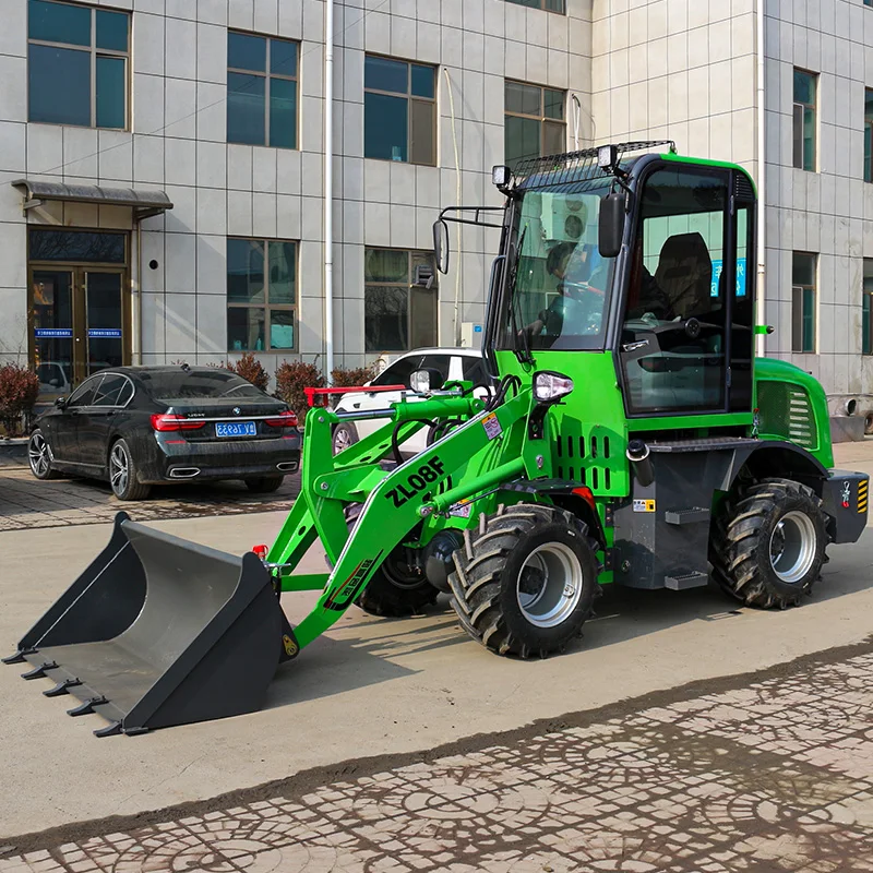 YiShan Manufacture Engineering & Construction Machinery Wheel Loaders Front Loader Mini Payloader 906 600kg Wheel Loader with CE