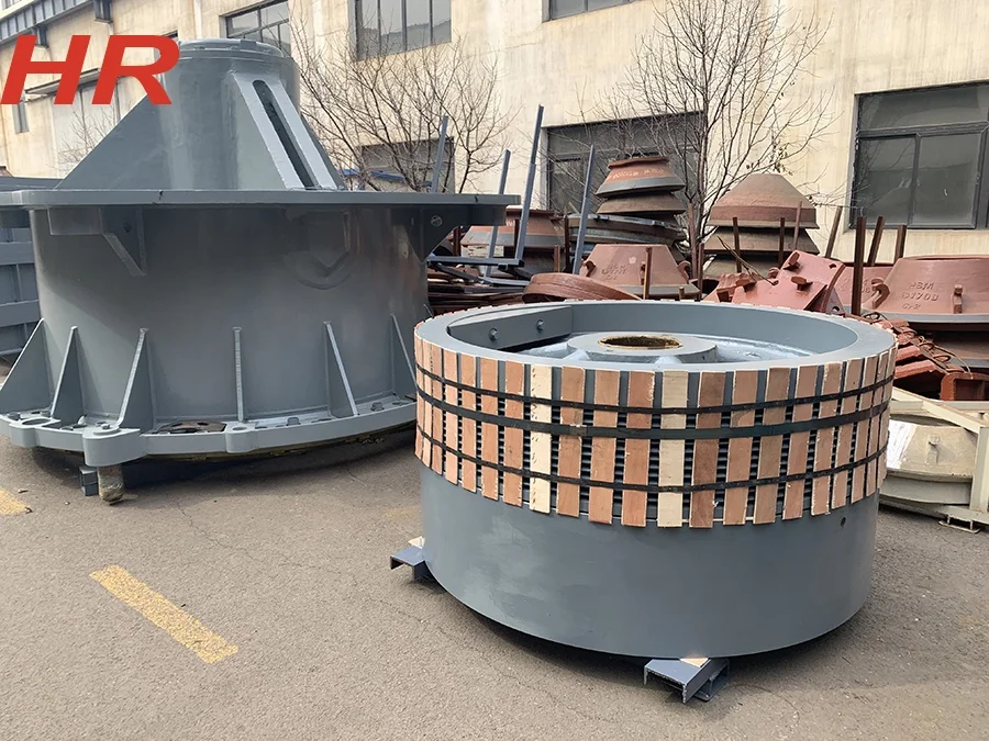 China top brand mining machinery parts main frame for symons cone crusher