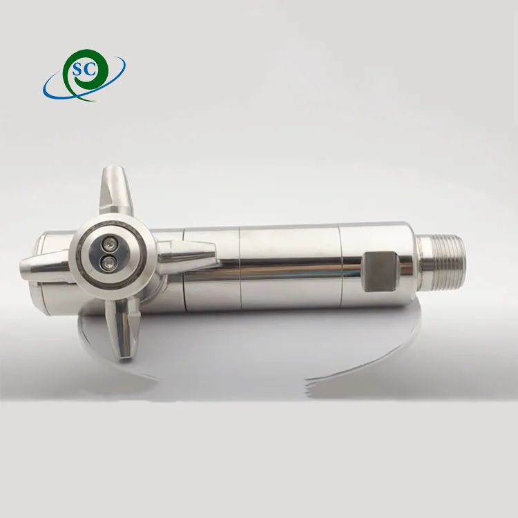 CS 3/4BSPP female high pressure 360 degree rotary tank cleaning nozzle fuel ethanol tank cleaning