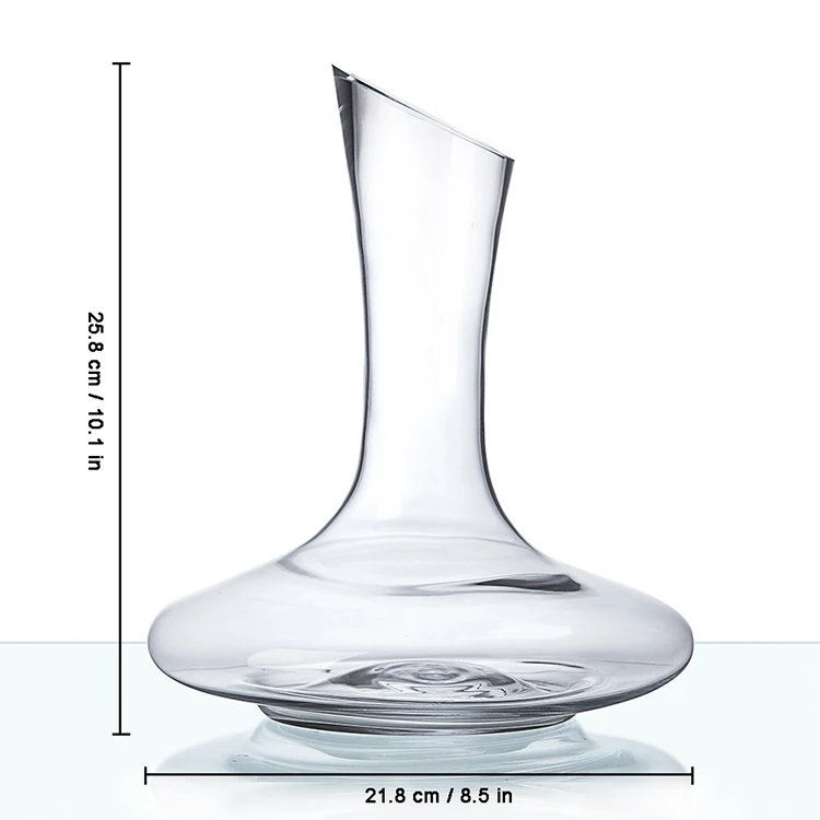 5512DCb classic Hand Blown Lead-free Crystal Glass wine caraffe luxury wine decanter