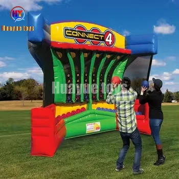 HUAYUE заводская цена командная игра наружная Коммерческая спортивная из ПВХ детская и интерактивная надувная баскетбольная стрельба