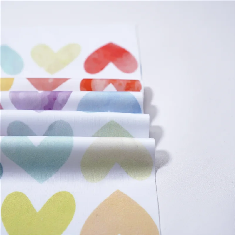 Woman tan through swimwear fabric Recycled Eco-friendly custom printed nylon stretch swim fabrics for swimming suit Bikini