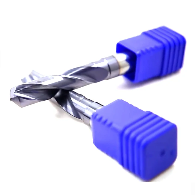 End Mill D4*50L HRC55 Solid Carbide Coated Cone CNC Milling Cutter Engraving Grinding Bit