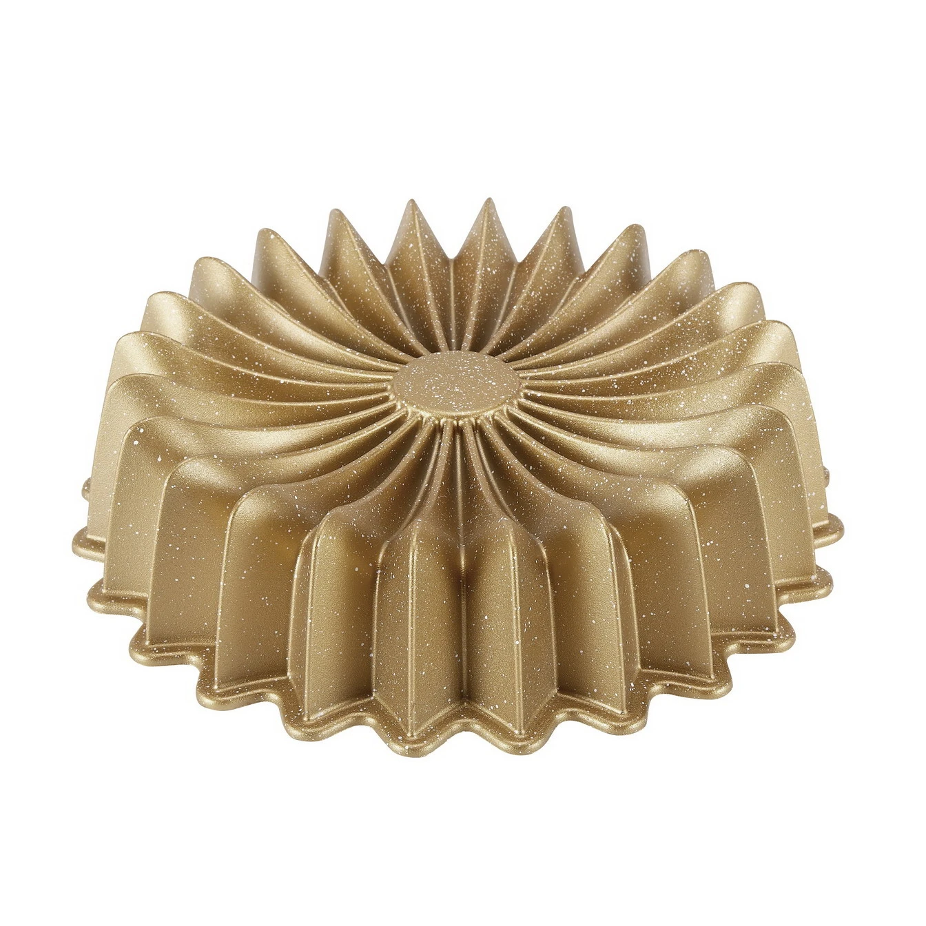 European baking pan die cast aluminum bakeware Obsidian baking pan non stick coating golden bakeware