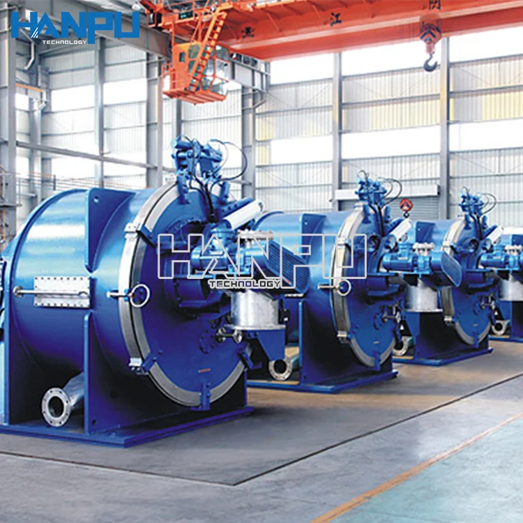 Automatic Continuous Siphon Horizontal Peeler Centrifuge Equipment For Cassava Starch Dewatering