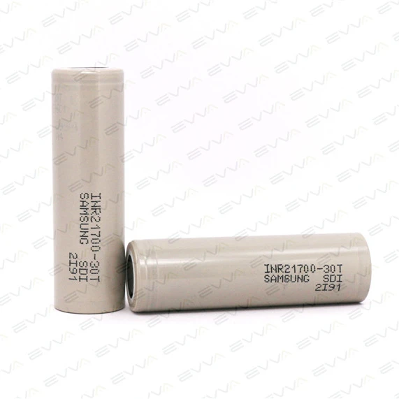 Литий-ионная аккумуляторная батарея 35A разряд 21700 30T 3000 мАч для Samsung INR21700-30T