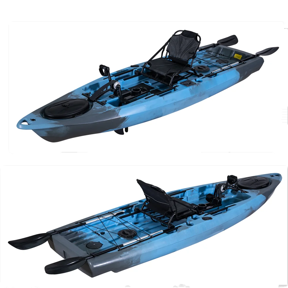 New 10.8ft Pedal Drive Fishing Kayak De Pesca For Sale