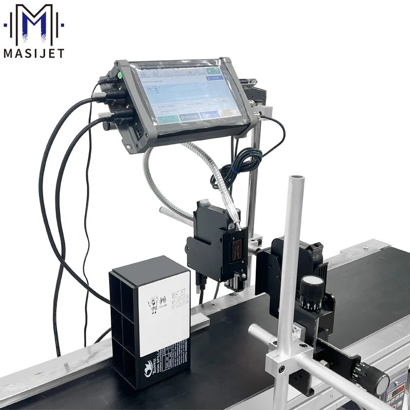 76.2mm cardboard box printing machine tij inkjet printer expiration code multi language interface inkjet printer