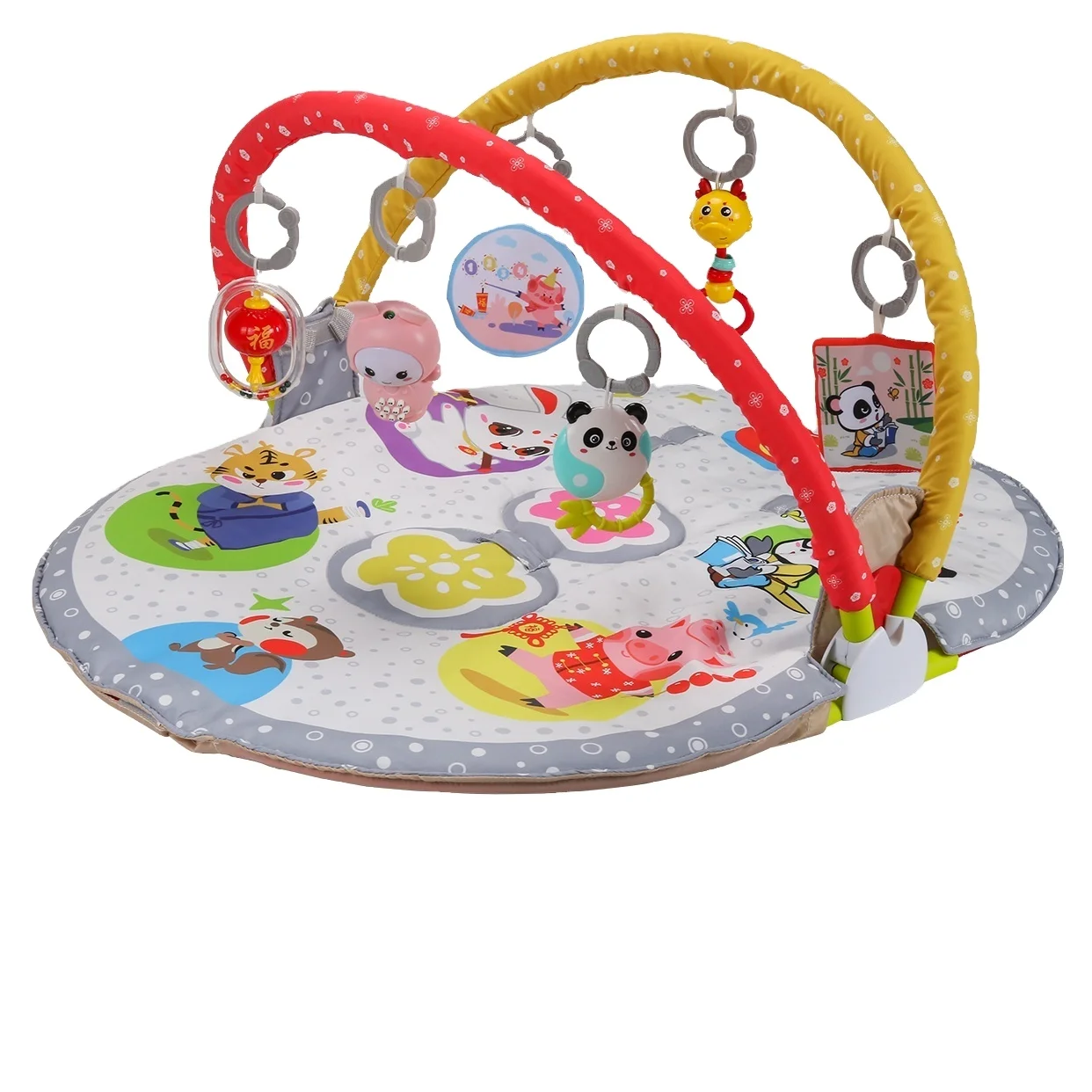 Fuying Wholesale educational soft gym carpet musical playmat activity baby piano mat (1600227829927)