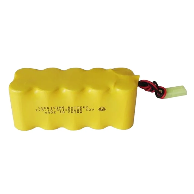 12V ni-cd sc 1300mah перезаряжаемый аккумулятор