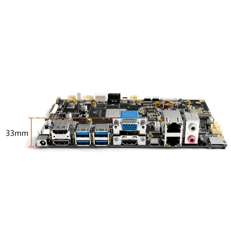 High End  Mainboard New Designed RK3588 ARM Embedded Board for AI Robot Service AI Digital News Medical Robot