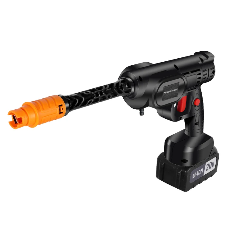 Heipoe  PW-HANDY 20V Cordless High Pressure Car Washer Gun with One Lithium Battery battery