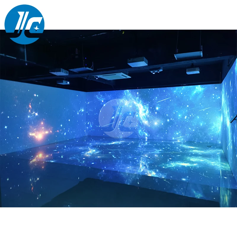3D Interactive Games Immersive Room Interactive Projection Bar Table For Education