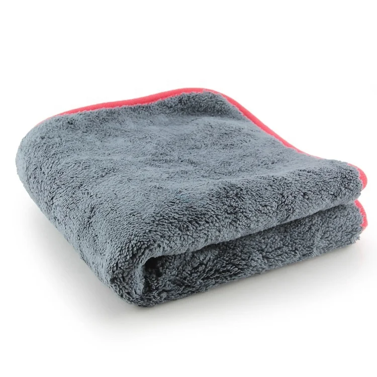 
China Wholesale 16X24 400 gsm Car Cleaning Auto Detailing Buffing Polishing Wash Towel Absorbent Microfiber Drying Towel for Car 