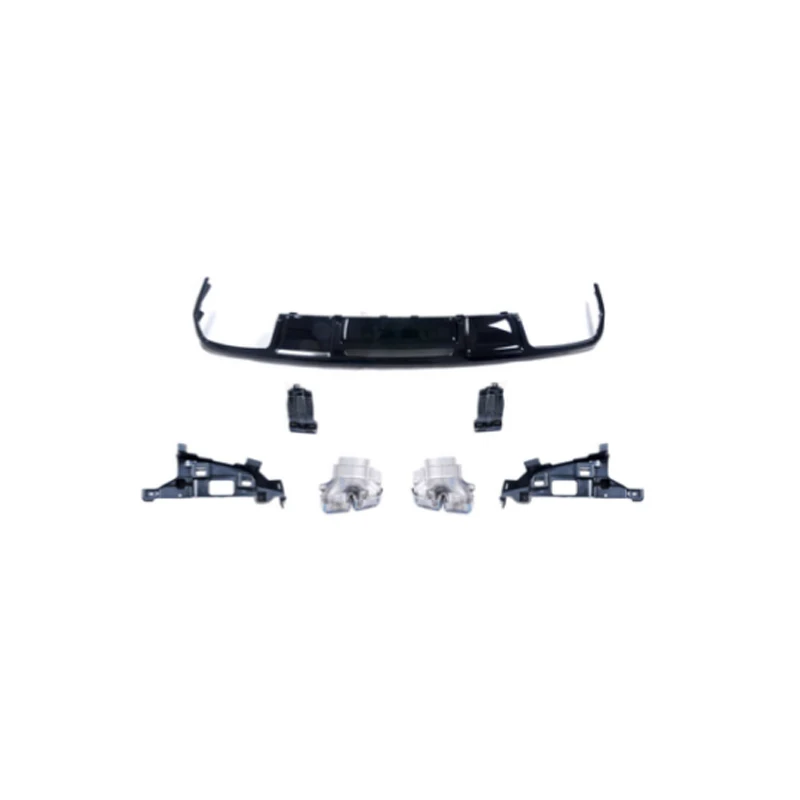 2015-2018 CLS Class W218 Upgrade to W218 CLS63 Style Car Retrofit Kit Front Bumper Grille Rear Diffuser Convert