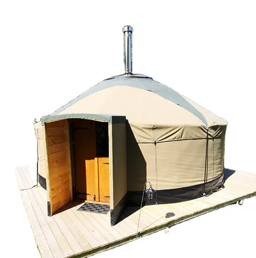 Factory price traditional mongolian yurt for four seasons used