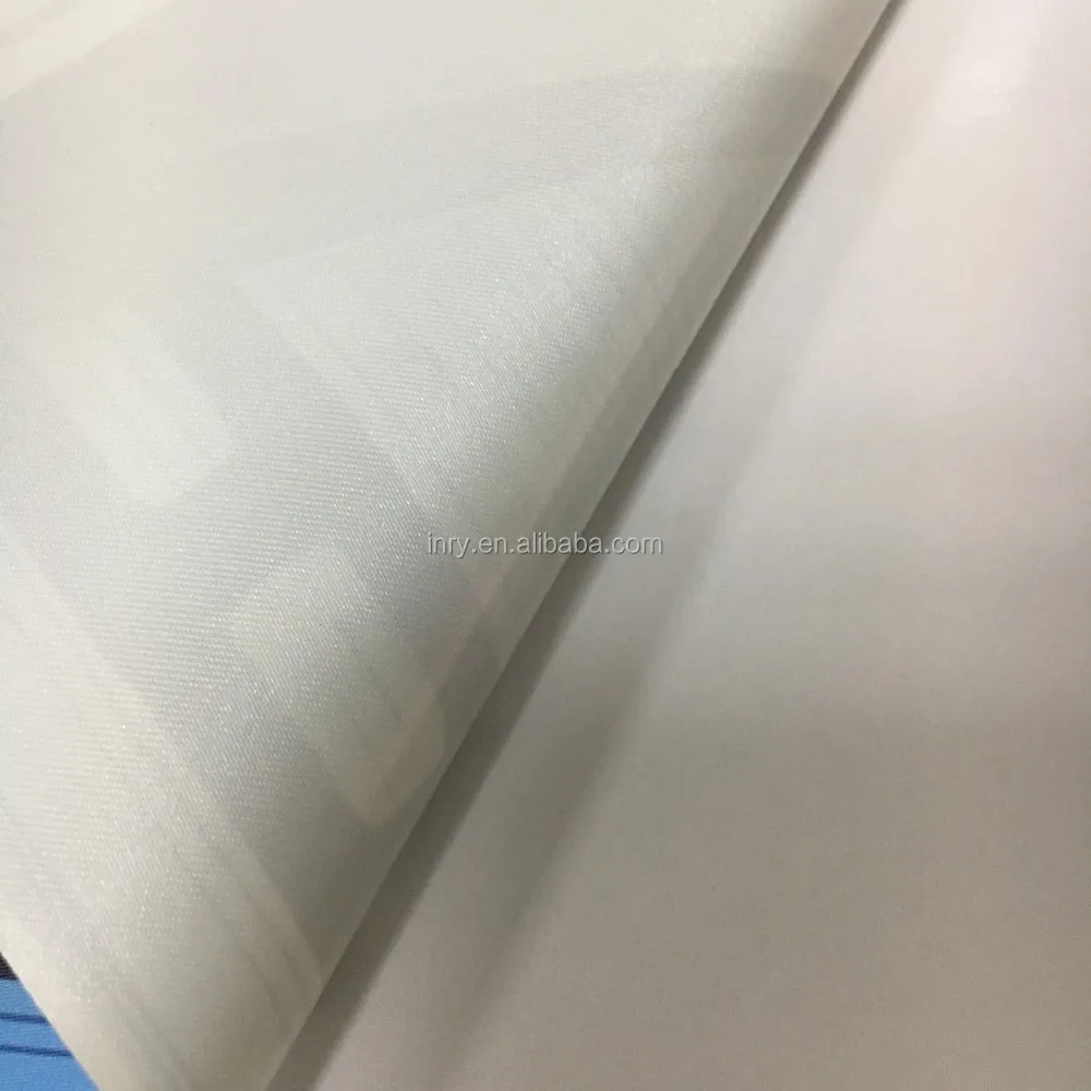 High quality eco-solvent fabric with grey adhesive matte polyester waterproof inkjet canvas fabric roll