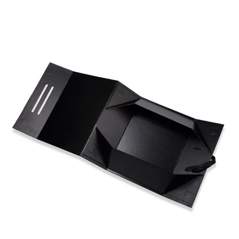 Custom Logo Luxury folding cardboard gift Box packaging for clothes Collapsible Magnetic Foldable Gift Box