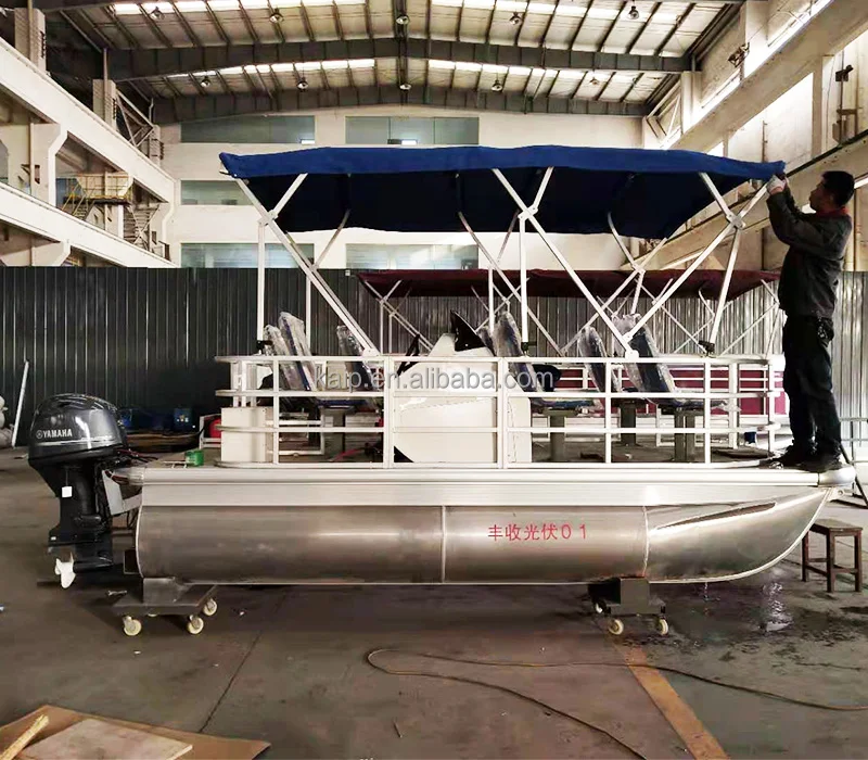 Inflatable smallest mini aluminum pontoon yacht boat for sale luxury yacht charter rental bateau de luxe yacht t fishing boat