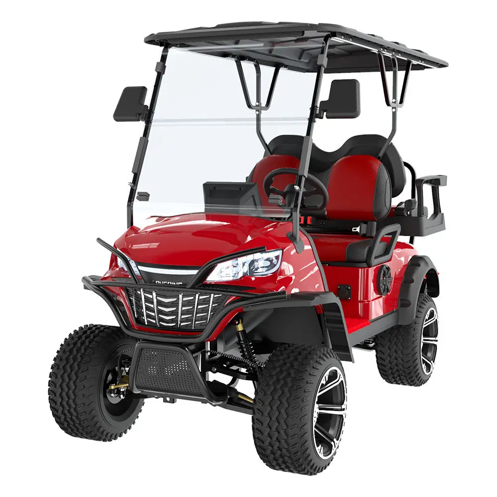 Hot Selling 4 Seats Golf Cart Electric 72V Motor New Design Off Road Electric Golf Cart