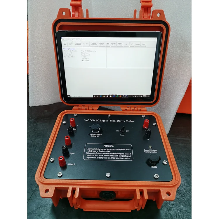 Vertical Electrical Sounding 1D VES Resistivity Meter for Subsurface Geophysical Investigation