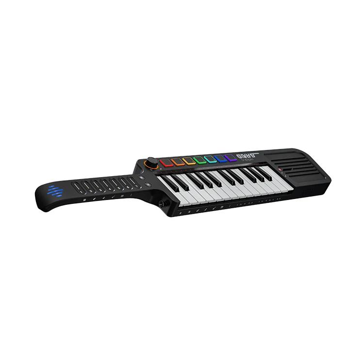 MIDIPLUS Multi Functional Instrument Versatile Portable Electronic Organ 25-Key Music Keyboard Tailor-Made for Band Guitarists