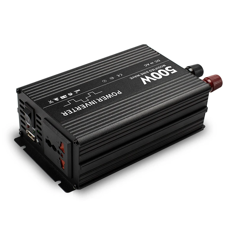 CE RoHS Сертифицированный производитель инвертора мощности 500W DC 12v to AC 220v Модифицированная форма синусоидальной