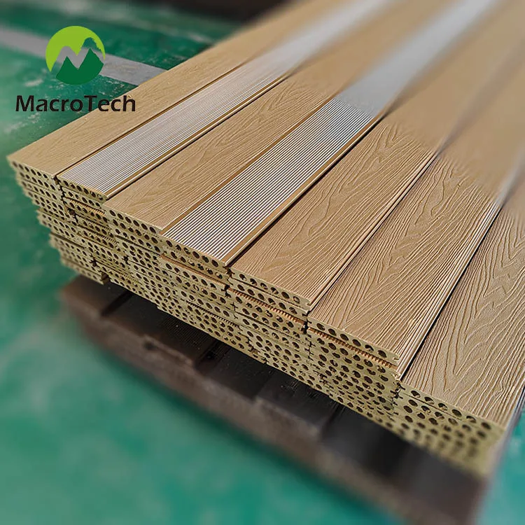 China high quality anti-insect and anti-fouling 3D embossed co-extrusion flooring