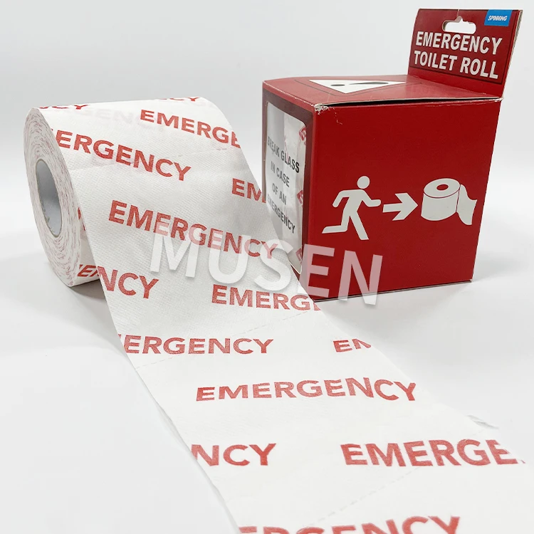 Factory direct supply emergency shit happen toilet paper for