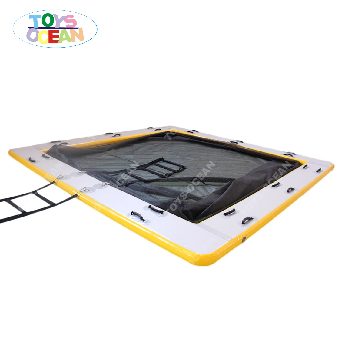 floating ocean yacht water inflatable pool portable inflatable sea pool with net