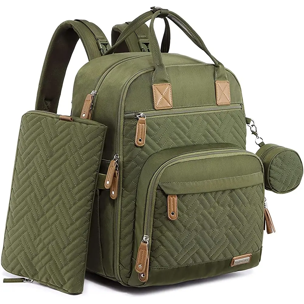 high quality wholesale custom large capacity diaper backpack baby bags for mom luxury baby diaper bag backpack