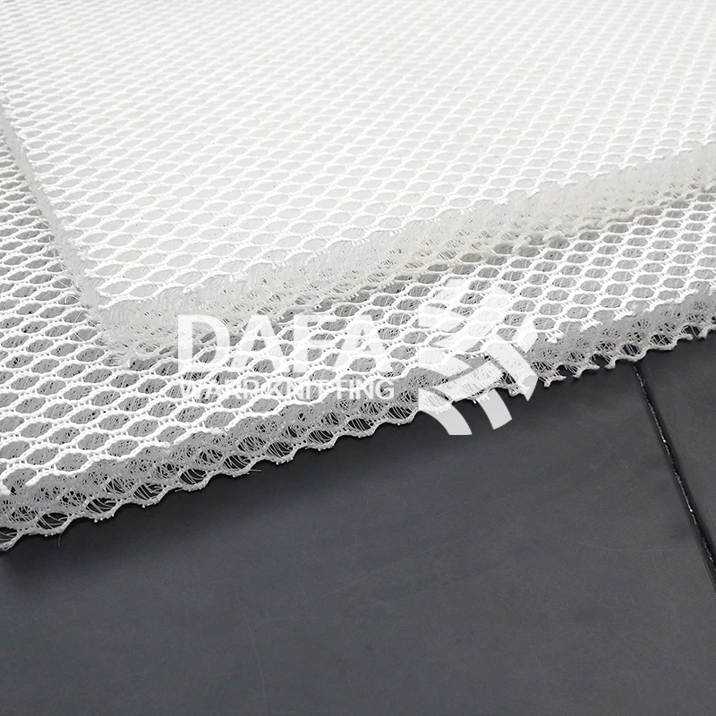3D spacer fabric 3d air mesh mattress inner core material 3d mesh polyester fabric