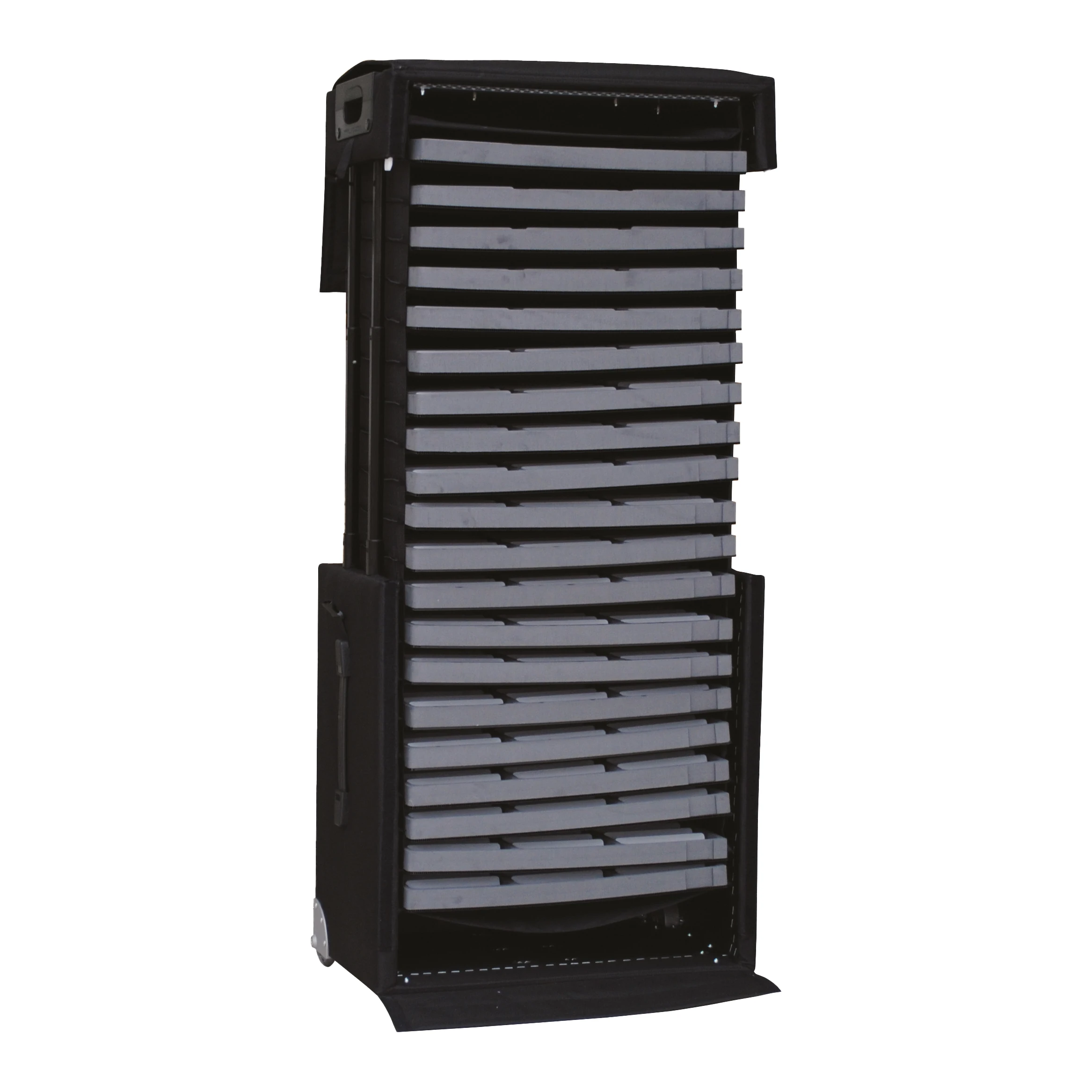 Anti-scratch layer collapsible foldable waterproof trolley wheeled rolling cabin luggage travel suitcase