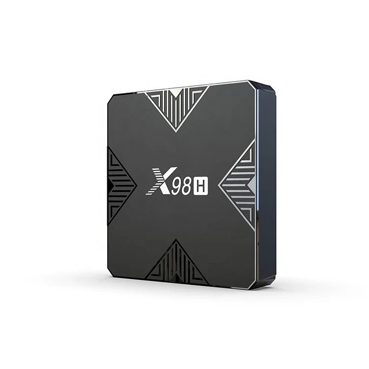 Cheap X98H Smart Tv Box Android Satellite Tv Receiver Superbox Iptv Set Top Box Digital Wifi 4K 6K 8K Android 12 Smart Tv Box