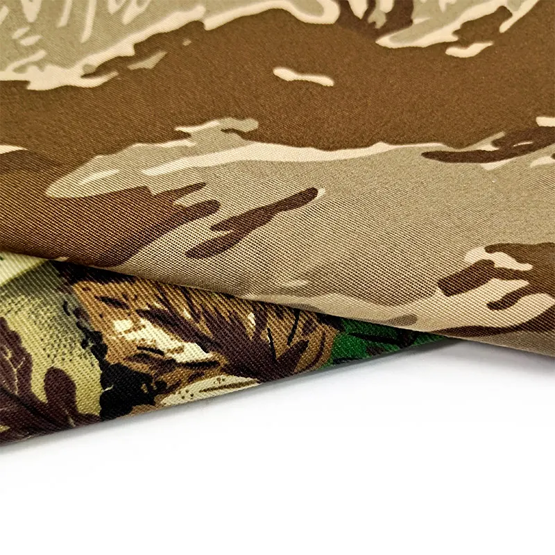 TC 65/35  20*16  120*60   235gsm Factory  Delivery  Supply  Woven  Functional  Uniform  Fabric  For Camouflage Clothing