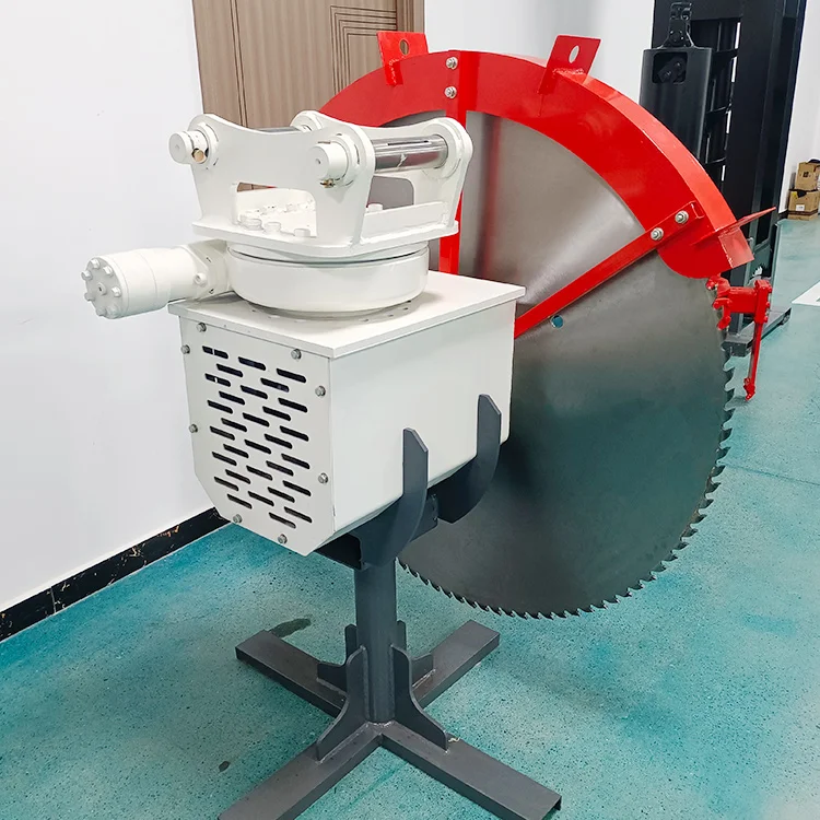 Factory sales Excavator Rock Saw for Stone Cutting rotated to cut rock concrete or frozen ground