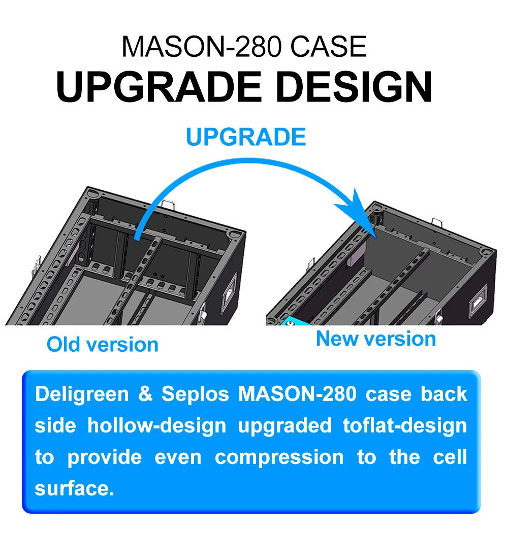 Seplos EU stock  new mason 280 3.0 vision seplos BMS 48V 16S 280ah/300ah BOX WITH SEPLOS BMS free shipping
